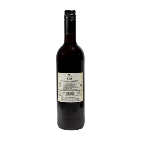 7th Day Sacramental Sweet Red Wine 750ml