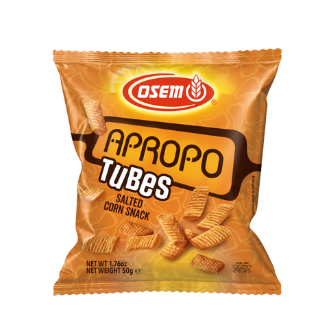 Apropo Tubes Salted Corn Snack 50gr