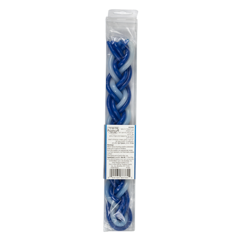 Blue&White Havdalah Candle 1un