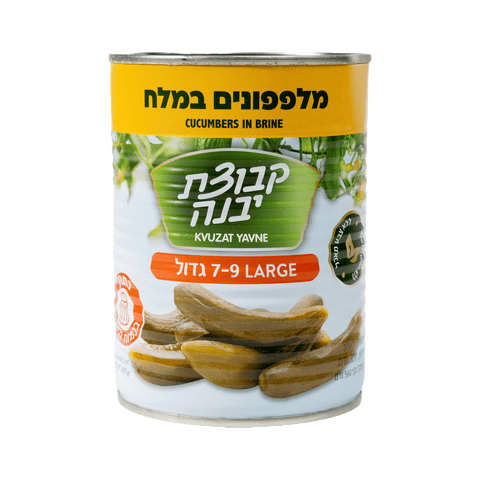 מלפפונים במלח 7-9 560 גרם