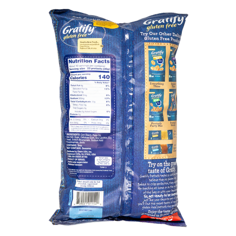 Gluten Free Pretzels Salt 300gr