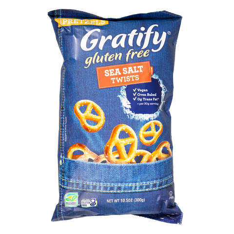 Gluten Free Pretzels Salt 300gr