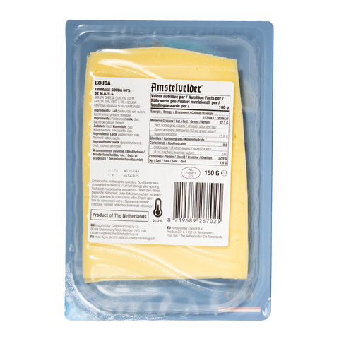 Gouda Sliced Cheese 150gr