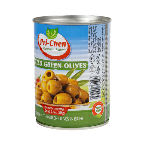 Green Pitted Olives 560gr