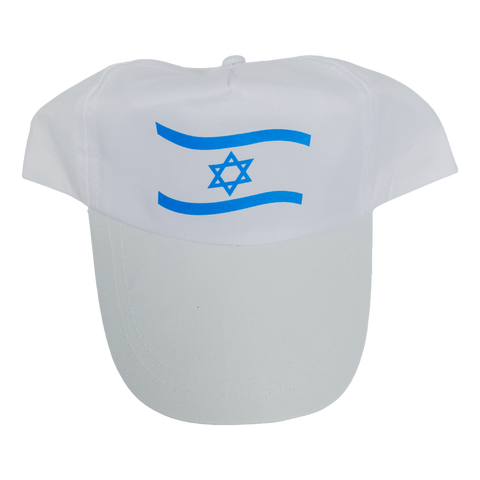 כובע מצחייה דגל ישראל 1 יח'