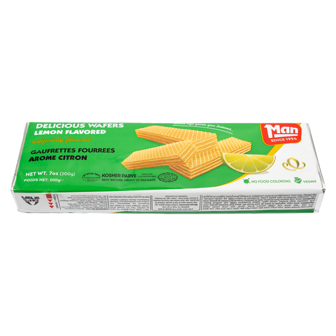 Bolachas Wafer com Sabor a Limão 180g