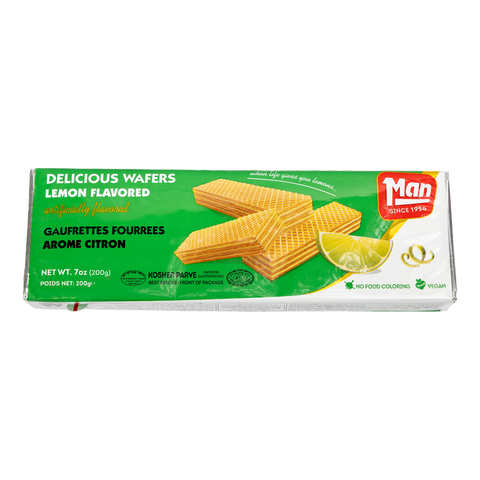 Bolachas Wafer com Sabor a Limão 180g