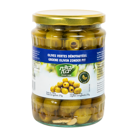 Pitted Green Olives 540gr