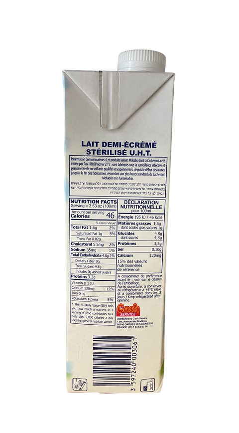 Shelf Stable Milk 1L