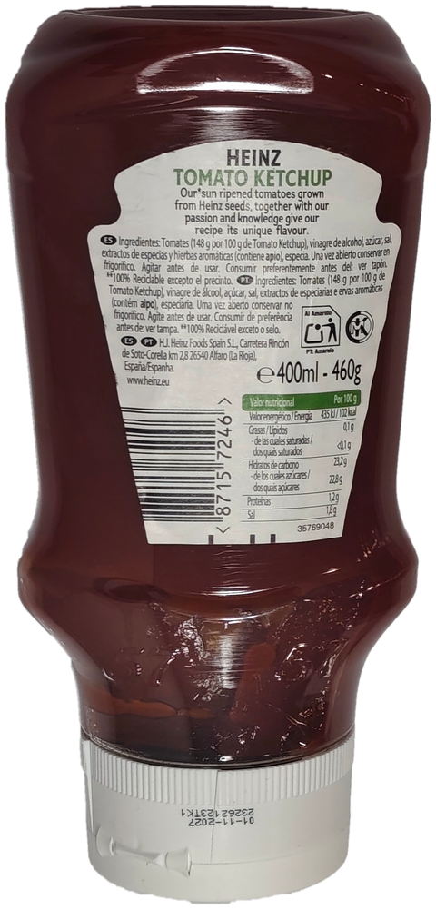 Tomato Ketchup 460gr
