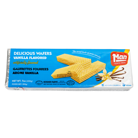 Bolachas Wafer Sabor Baunilha 180gr