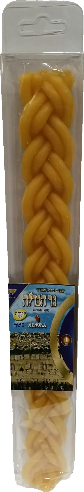 Havdalah Candle Yellow 1un